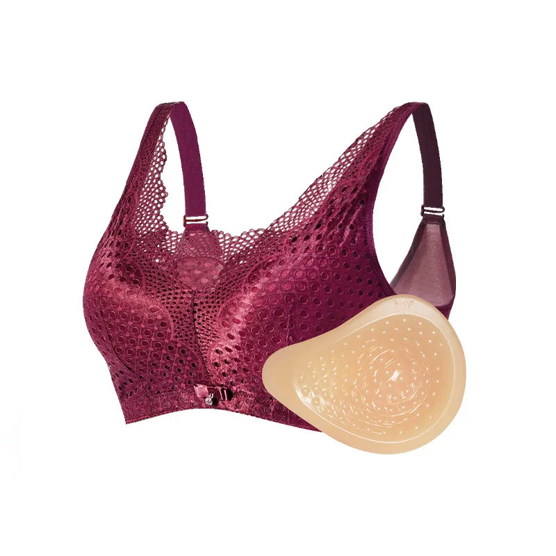 2048 Mastectomy Bras | Soft Silicone Breast Pocket Bra | M-XXXL